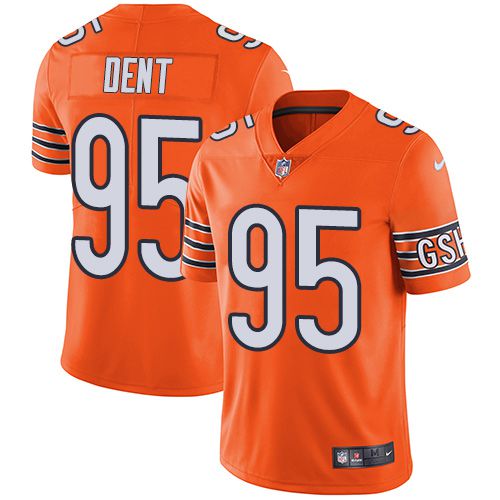 Men Chicago Bears #95 Richard Dent Nike Orange Limited NFL Jersey